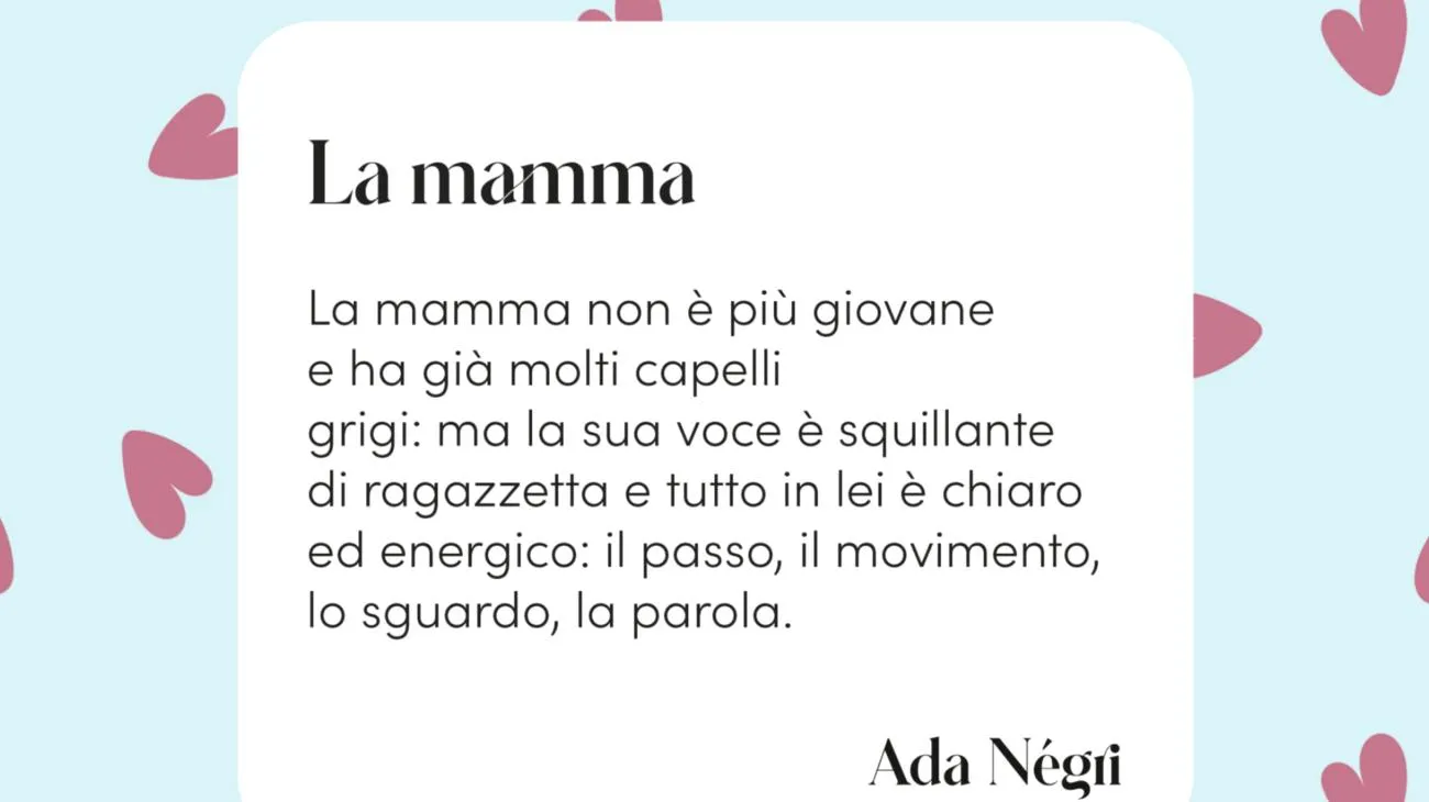 Non è solo nostalgia: ecco perché cercare poesie per la mamma da adulti può cambiarti la vita Sun May 11 2025 07:47:40 GMT+0000 (Coordinated Universal Time)"